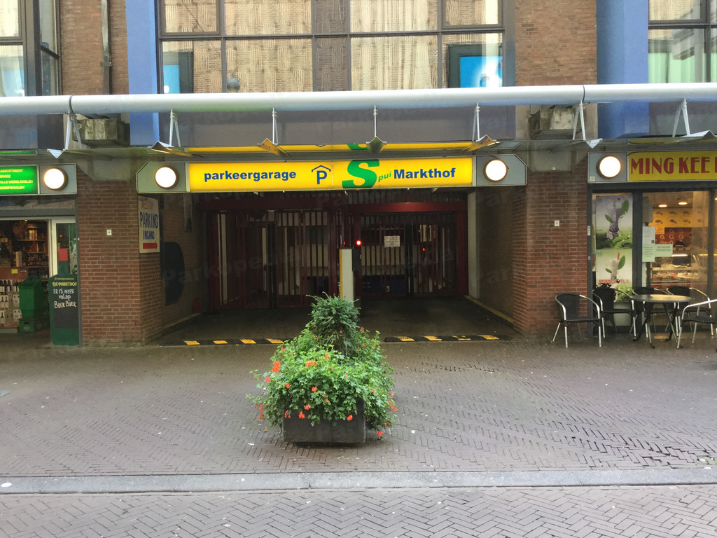 Entree Parkeergarage Markthof Gedempte Gracht